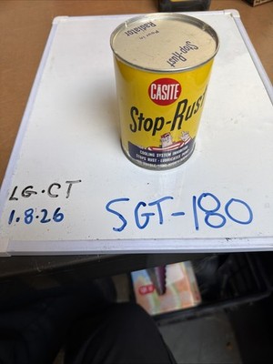 Casite 15Oz. Stop Rust Auto Can Vintage 1960's Full in Good Condition, USA Made