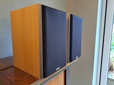Mission/Denon SC-M5K Wired Bookshelf Speakers Pair 75W RMS Wood Brown Immaculate