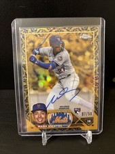 2023 Topps Chrome Gilded Collection Mark Vientos Gold Etch Auto Blue /50 RC
