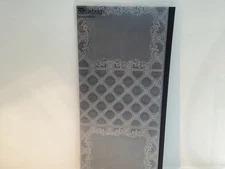 Anna Griffin 4 Trifold Embossing Folders -Bows,Roses,Floral, Harlequin