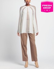 RRP€995 STELLA McCARTNEY Blouse IT44 US8-10 UK12 L Contrast Silk Lace Inserts