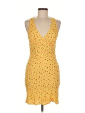 Reformation Women Yellow Cocktail Dress M