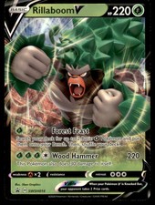 Carte promozionali Pokemon TCG SWSH 2019: Spada e Scudo Rillaboom V SWSH014 Holo