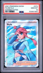Skyla (Full Art) 072/072 Shining Fates Ultra Rare Trainer