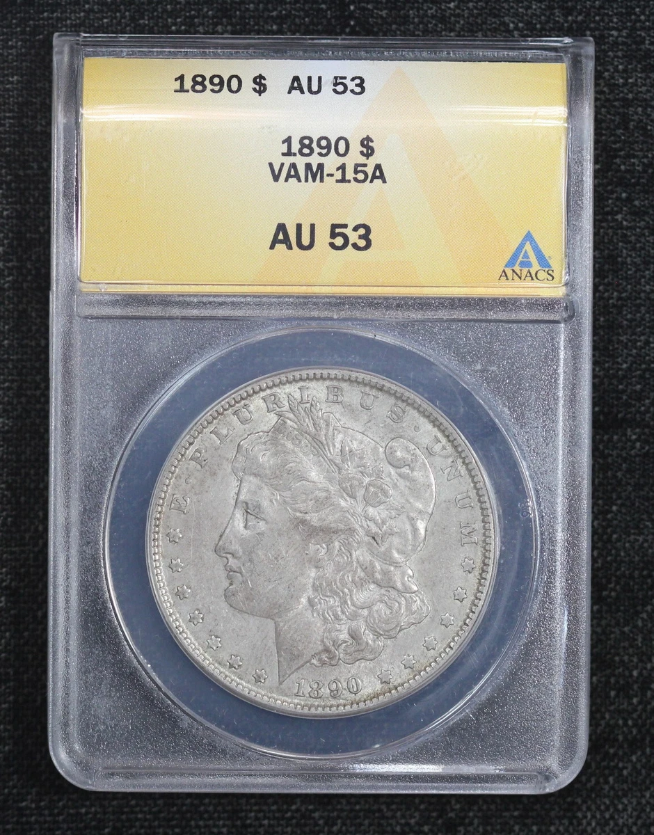 AU 53 Graded 1890 Year Morgan US Dollars (1878-1921) for sale | eBay