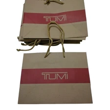 New 1 (One) Tumi Gift Paper Bag Small 10 x 7 x 4.5"
