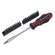 Sealey Premier AK4329 21 Piece Screwdriver & Bit Set - Slot, PH, PZ, Torx & Hex
