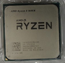 AMD Ryzen 5 1600X (6C/12T) – POSTS/Loads OS – Sold "As-Is" [NON-FUNCTIONAL]