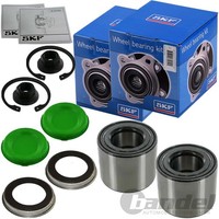 2 SKF RADLAGER-SATZ Hinten FüR Opel Corsa C Tigra Twintop Mit Trommelbremse