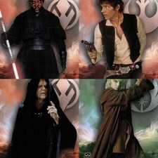 2025 Topps Chrome Star Wars Rainbow Refractor 1-200 You Pick Complete Your Set