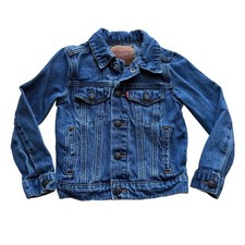 Levi's Kids Blue Denim Jean Jacket Size 4
