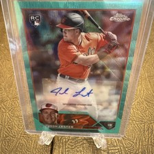 2023 Topps Chrome Update #AC-JLE Josh Lester Autographs Aqua Wave 104/199