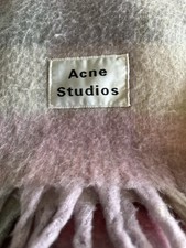 Acne Studios Pastel Stripe Scarf