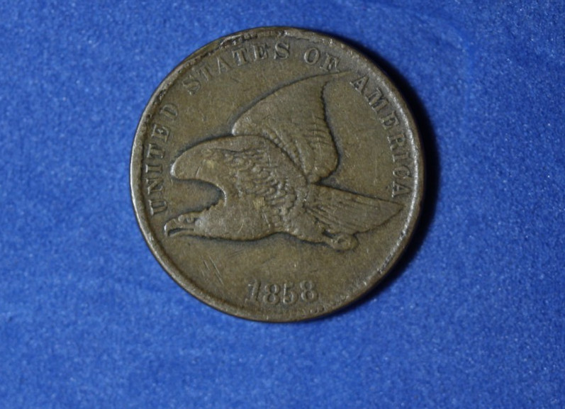 Estate Find 1858- Flying Eagle Cent!! #P32710