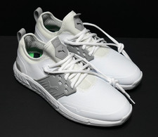 NEW Puma Men's Ignite Articulate Golf Shoes White Grey Silver Black Size 9