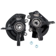 2x Steering Knuckle & Wheel Hub Bearing Assembly Front for Honda CR-V 2007-2009