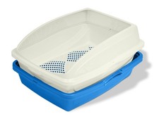 Framed Cat Litter Box Van Ness Sifting System Includes Removable Sifting Tray