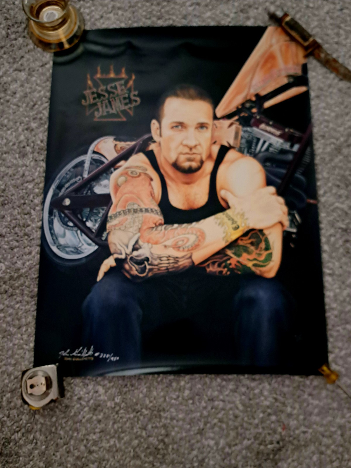 Jesse James West Coast Chopper Poster | eBay