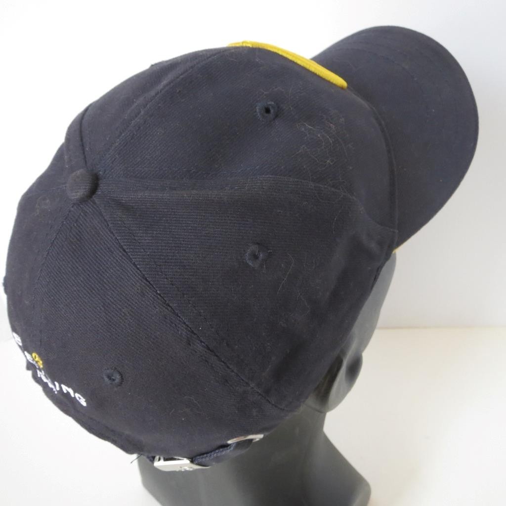 Breitling Watch Aviator Baseball Hat Navy Blue Ye… - image 3