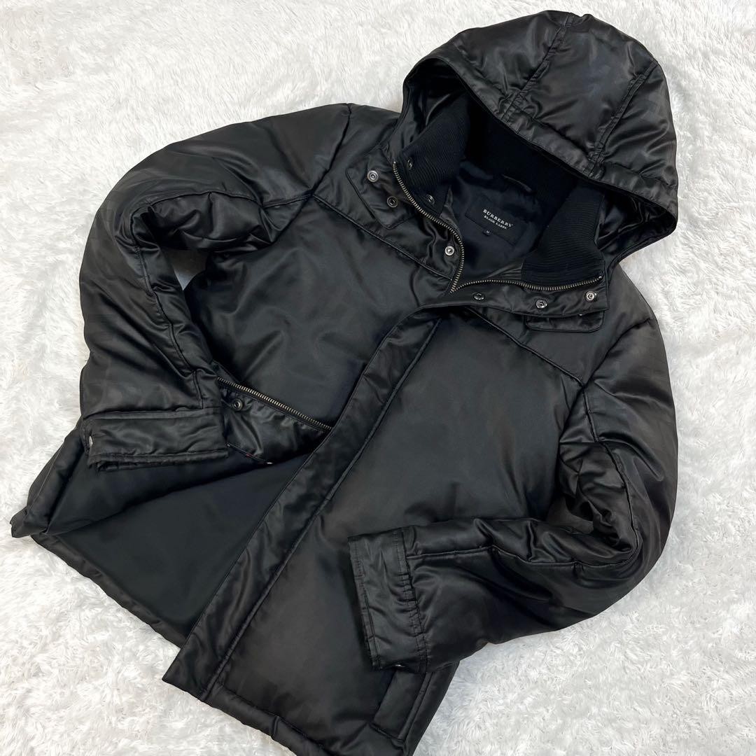BURBERRY BLACK LABEL Down Jacket Black Size M From Japan thumbnail 2