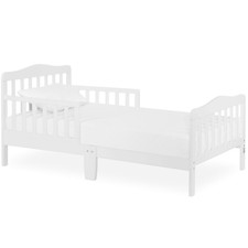 Dream on Me Classic Design Toddler Bed in White, Greenguard Gold and JPMA Certif