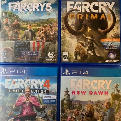 Various Far Cry PS4 Video Games PlayStation 4 Finding Freedom Time