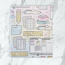 TheCoffeeMonsterzCo TCMC | Sticker Binder Planner Supplies Cover