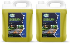 Sodium Hypochlorite 2 X 5L High Strength (14-15%) Brick,Driveway & Patio Cleaner