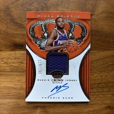 MIKAL BRIDGES 2018-19 PANINI CROWN ROYALE RPA AUTO ROOKIE /199 RJA-MKB