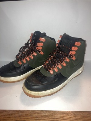 NIKE LUNAR FORCE 1 '18 BLACK-SEQUOIA GREEN-SAIL SZ 8