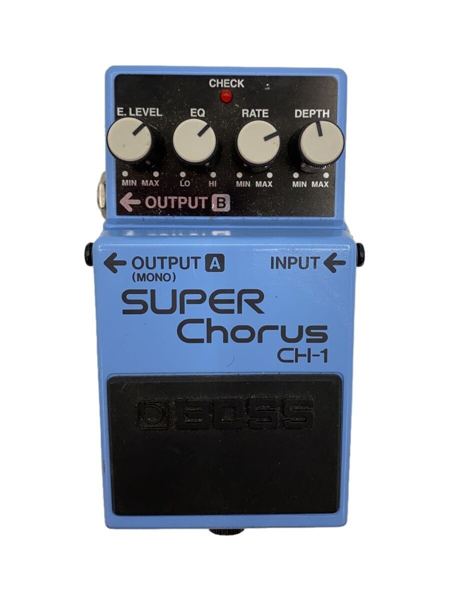 BOSS CH-1 青ラベル SUPER Chorus BOSS CH-1 SUPER CHORUS Blue Label Analog Used Operation confirmed