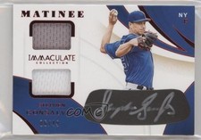 2020 Panini Immaculate Matinee Relics 6/49 Stephen Gonsalves #MA-SG Auto 0e3u