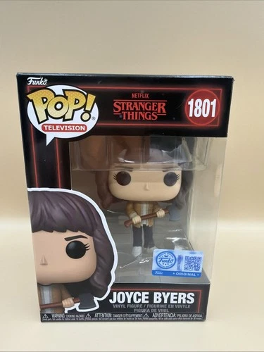 Funko Pop! Stranger Things - Joyce Byers - Funko (Exclusive) #1801 w/Protector