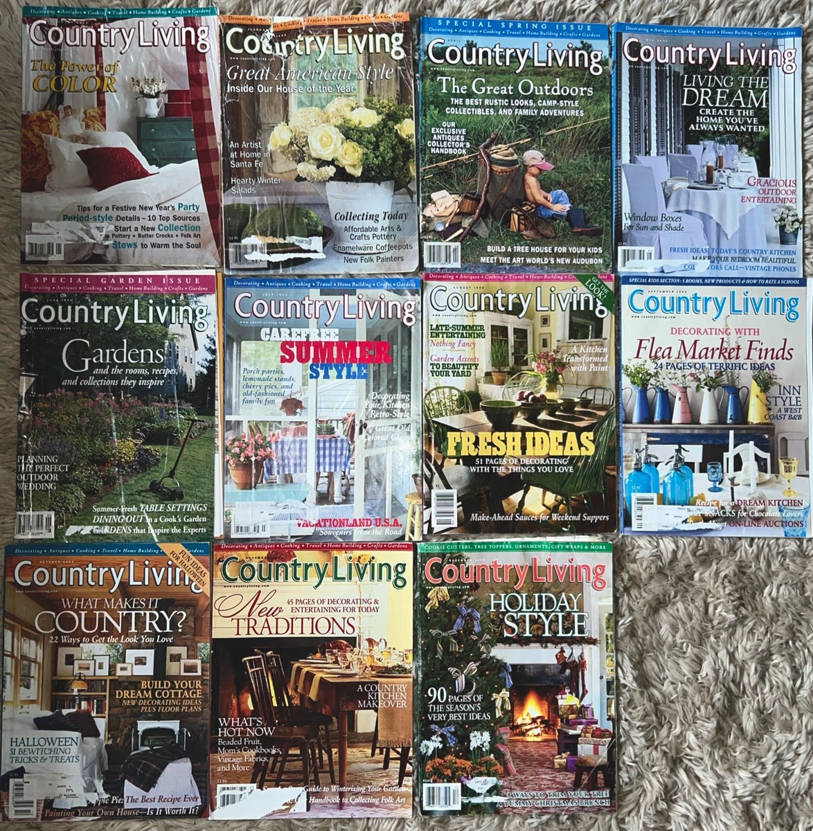 Preços baixos em Country Living Revistas em Inglês | eBay