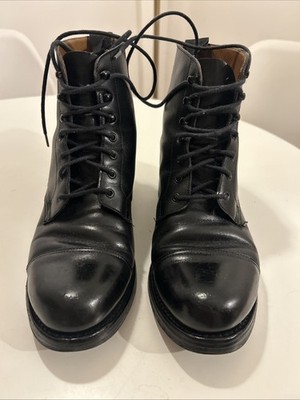 Ralph Lauren Black Ankle Chelsea Boots Women s 8B Black Leather