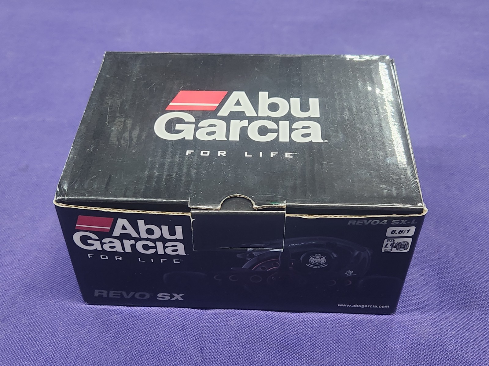ABU GARCIA REVO SX GEN 4 BAITCAST FISHING REEL, LEFT, 6.6:1, REVO4 SX-L