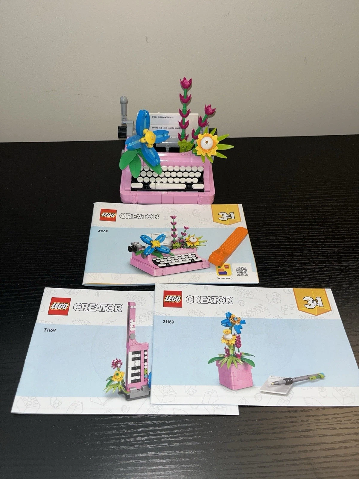 LEGO Creator 3-in-1 Typewriter with Flowers Set #31169