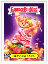 Brawling Barb GPK 2016 Garbage Pail Kids Miss America Apple Pie Card