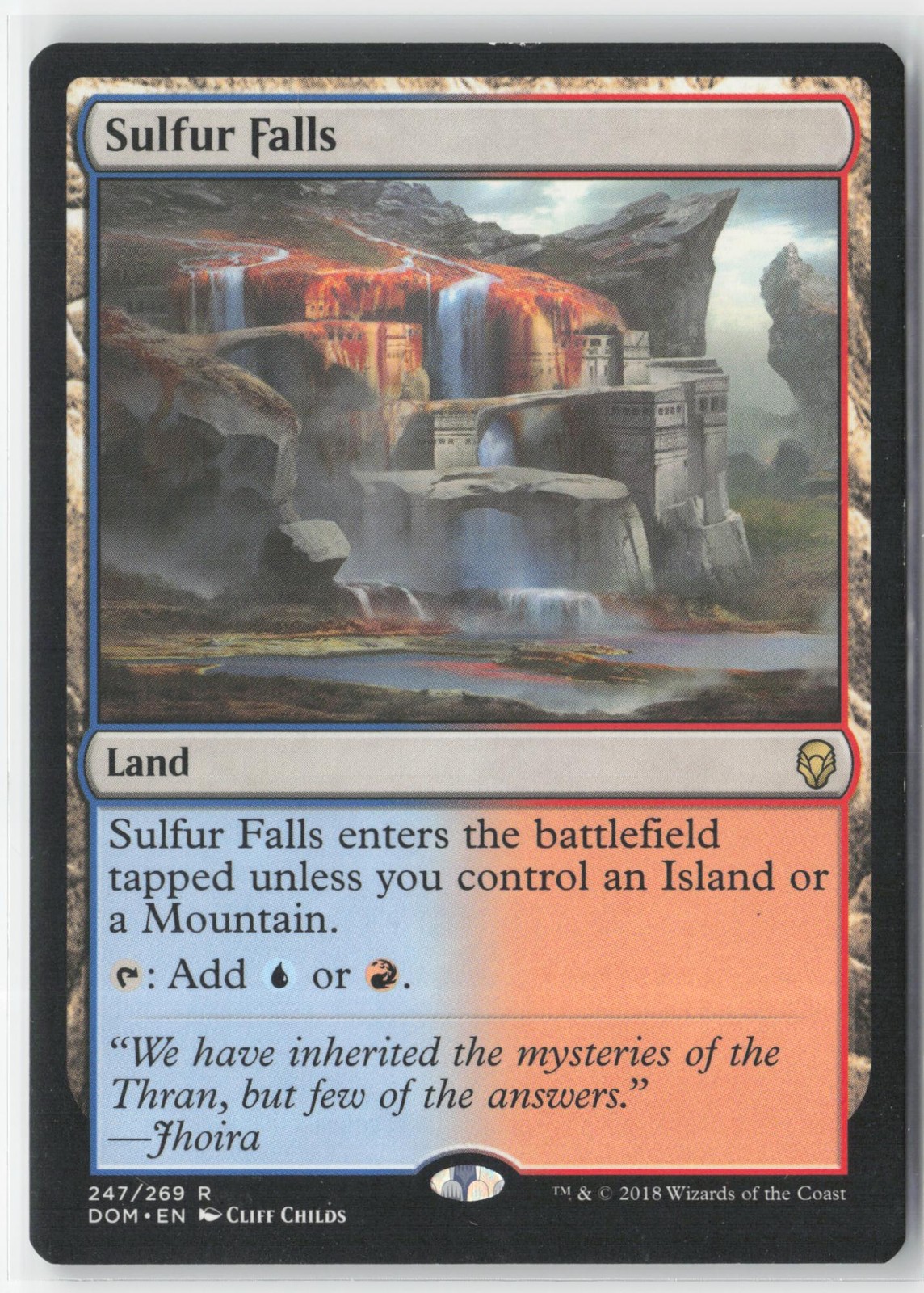 Sulfur Falls 247 Rare Prerelease Cards Magic: The Gathering Near Mint