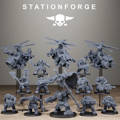 The Orkaz Starter Bundle Form Station Forge. 32mm.
