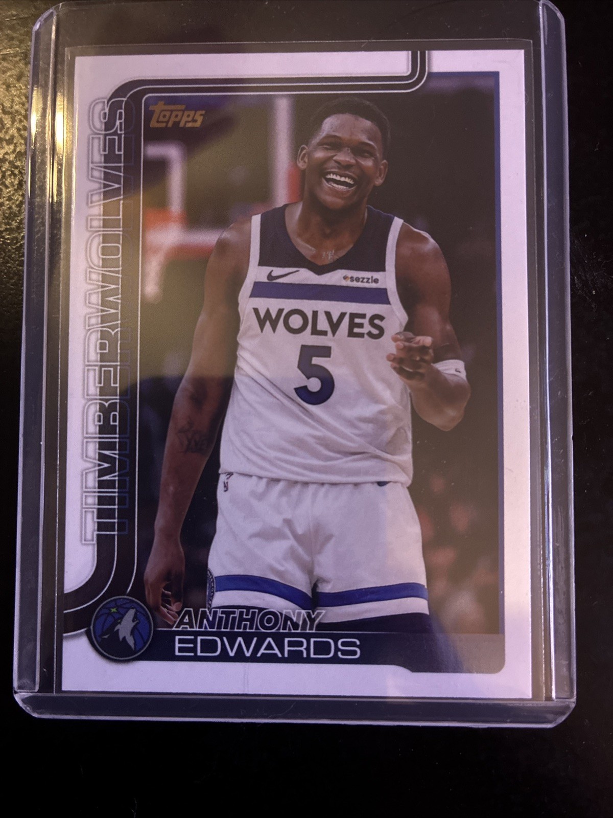 2025-26 Topps - Anthony Edwards #108 Golden Mirror Variation (SSP)