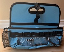 Totally Tiffany Ditto Craft Turquoise Desktop Tool Organizer Tote Caddy