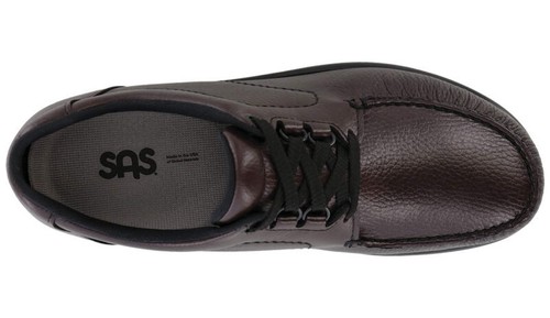 SAS Men's Bout Time Lace Up Loafer - Cordovan NWB - Picture 3 of 8