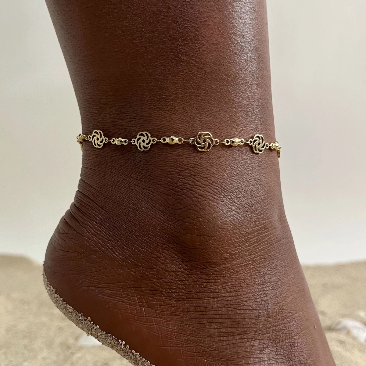 Rose 2024 ankle bracelet