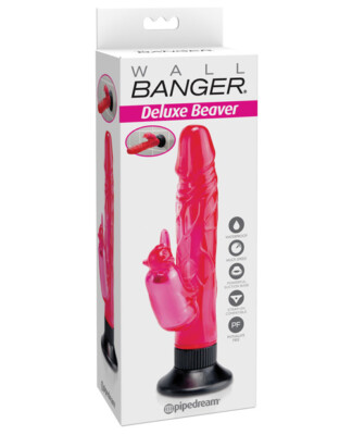 Wall Bangers Deluxe Beaver  Waterproof - Pink