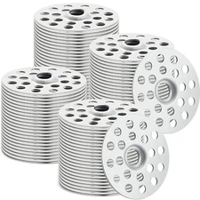 1 Inch Plaster Washers Metal Washers for Screws Plaster Repair Rings Plaster But