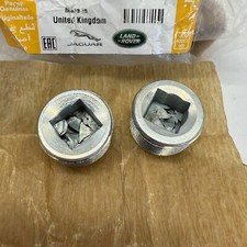 Land Rover Defender Magnetic Differential Gearbox 2x Drain Plugs Genuine 608246