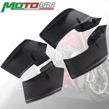 Matte 100% Carbon Fiber 2 Set Of Carbon Wings Winglets Wing For StreetFighter V4