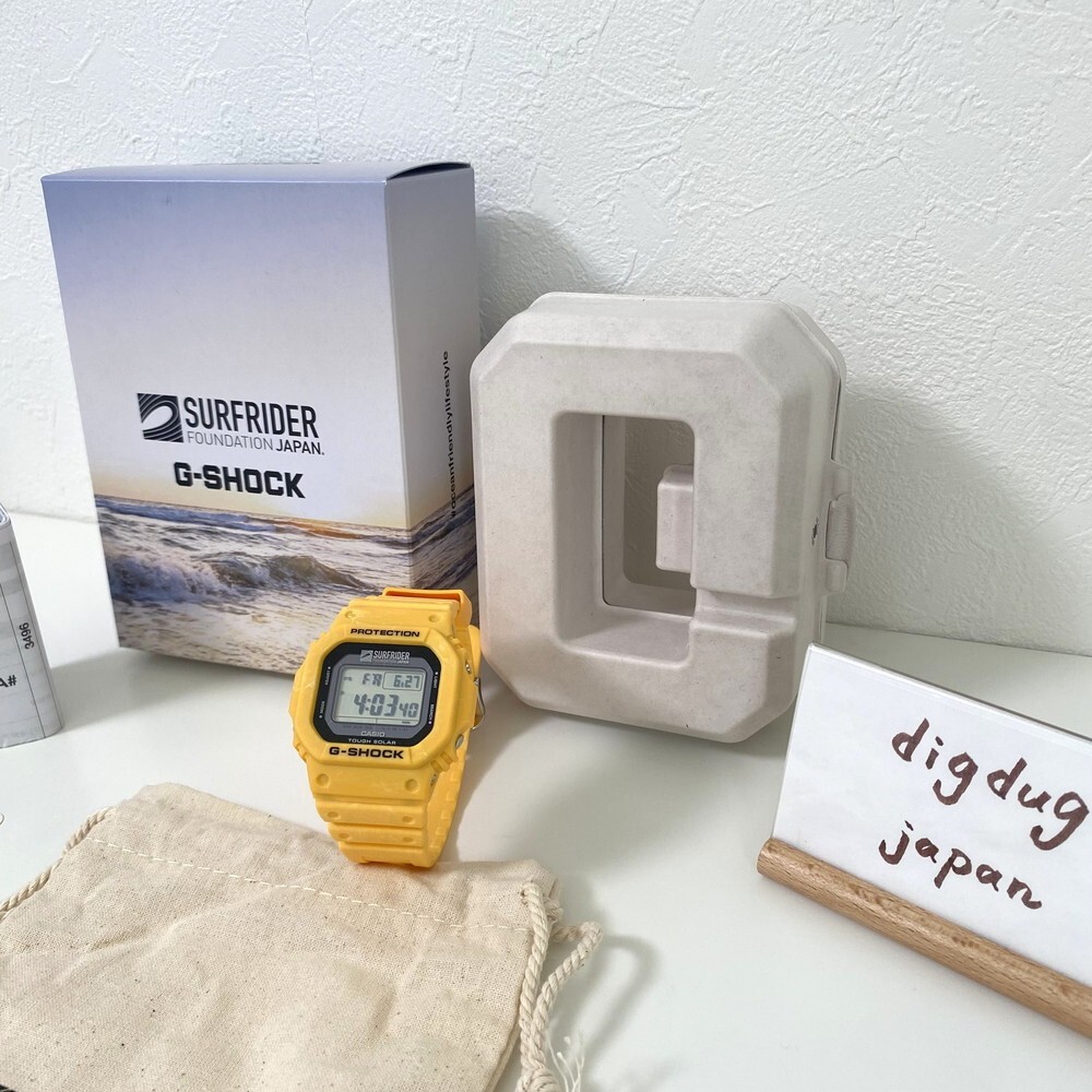 Casio G-SHOCK G-5600SFJ-9JR Collaboration Watch SURFRIDER