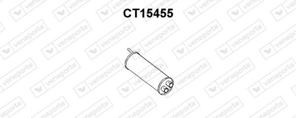 Silencieux avant pour Citroën BX TRD Turbo et 19 GTI en acier durable
